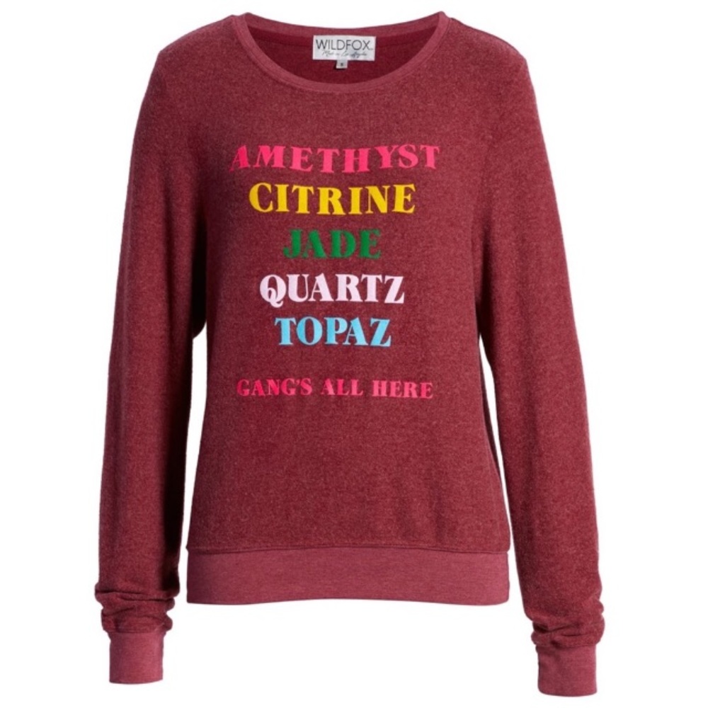 Wildfox Gangs All Here Crystal BBJ SAMPLE PIECE